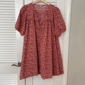 Oak Meadow Mini Puff Dress